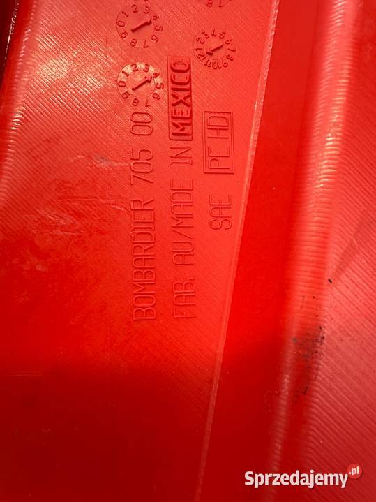 Błotnik Przód Czerwony Can Am Outlander 400 Oem lubuskie Sulęcin