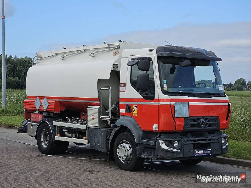 Renault D 250 D 16 250 FUEL 11000 cysterna 4x2 Rok produkcji 2016 pomorskie