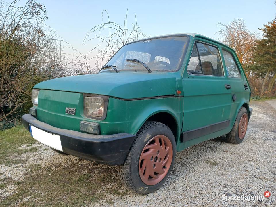 Samochód Fiat 126p Witanowice