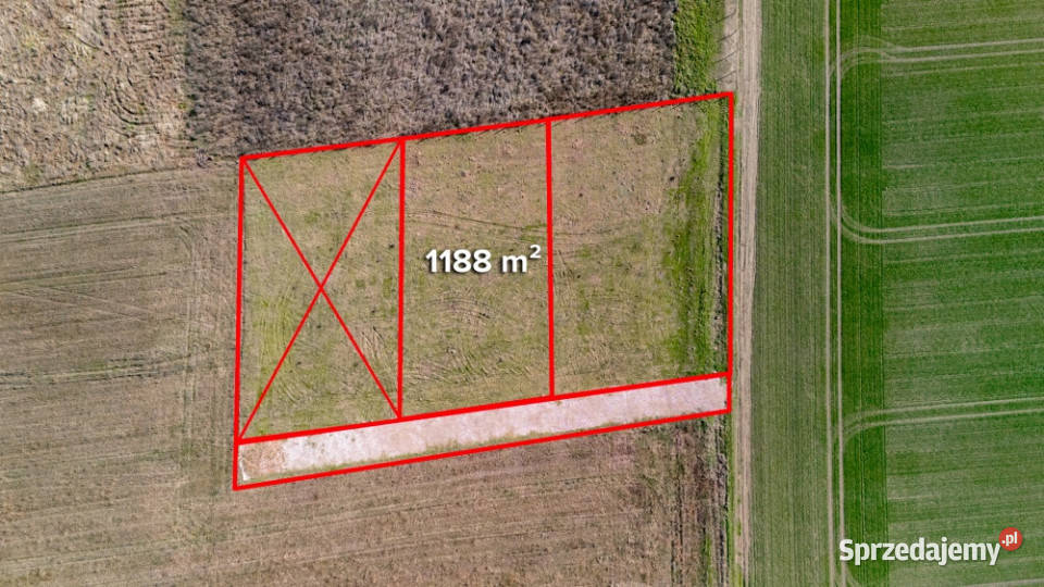 Działka o powierzchni 1188 m2 pod Szczeciniem sprzedam