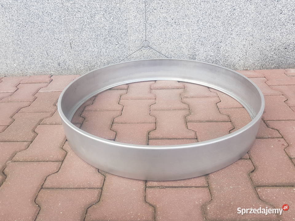 Klosz do lampy 70 aluminium surowy RING mazowieckie