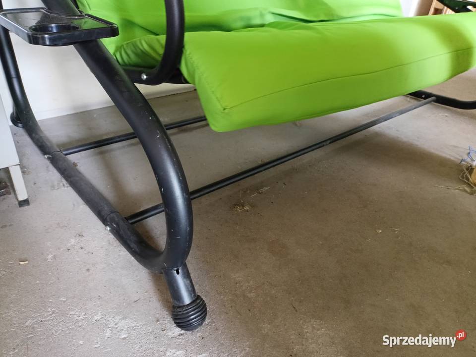 Duża huśtawka ogrodowa rozkładana leżanka bujana sprzedam