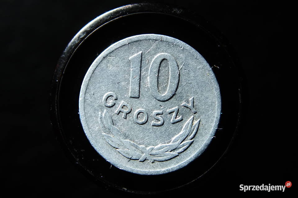 Moneta obiegowa 10 groszy z 1966 r