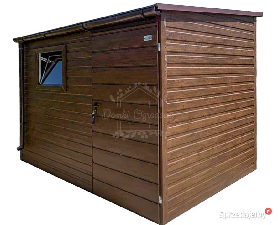 Schowek domek ogrodowy 3x2m drewnopodobny ID1051 wielkopolskie Grudzianka