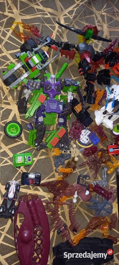 Pudło różne zabawki roboty klocki resoraki Małkinia Górna