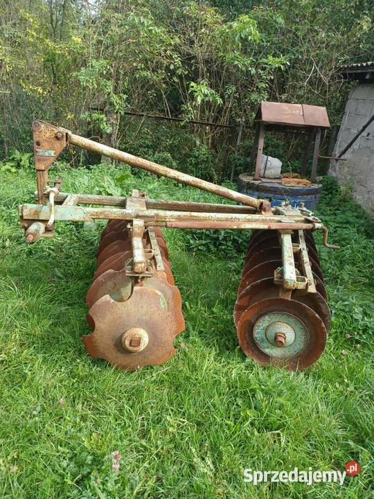 Brona talerzowa talerzówka nieuszkodzony śląskie Wysoka Lelowska