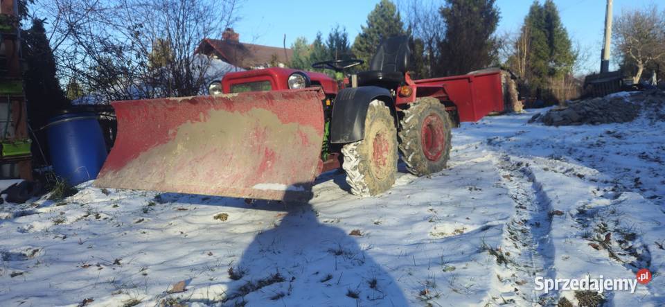 Traktorek tv 521 z Pługiem do śniegu Traktorki Kozy