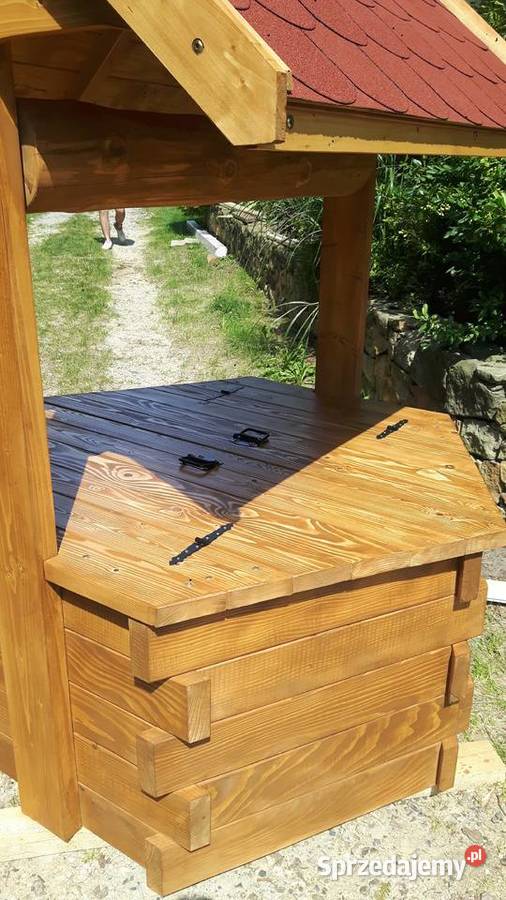 Studnia ogrodowa drewniana Mega solidna Bodzentyn sprzedam