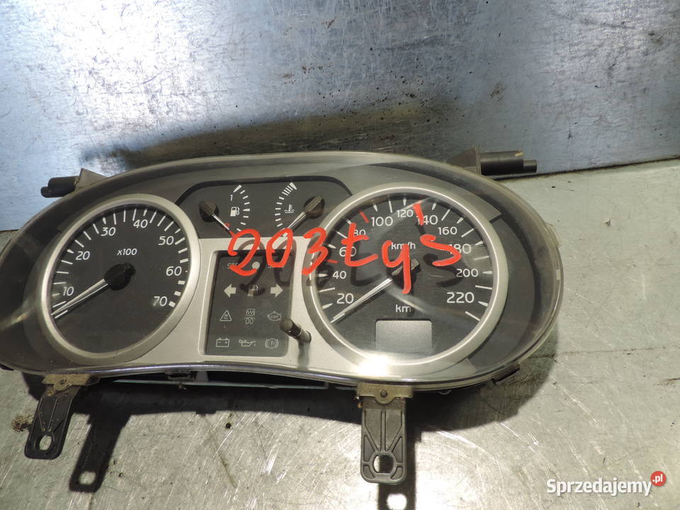 LICZNIK ZEGARY RENAULT CLIO 2 LIFT 15 dCi Nowy Sącz sprzedam