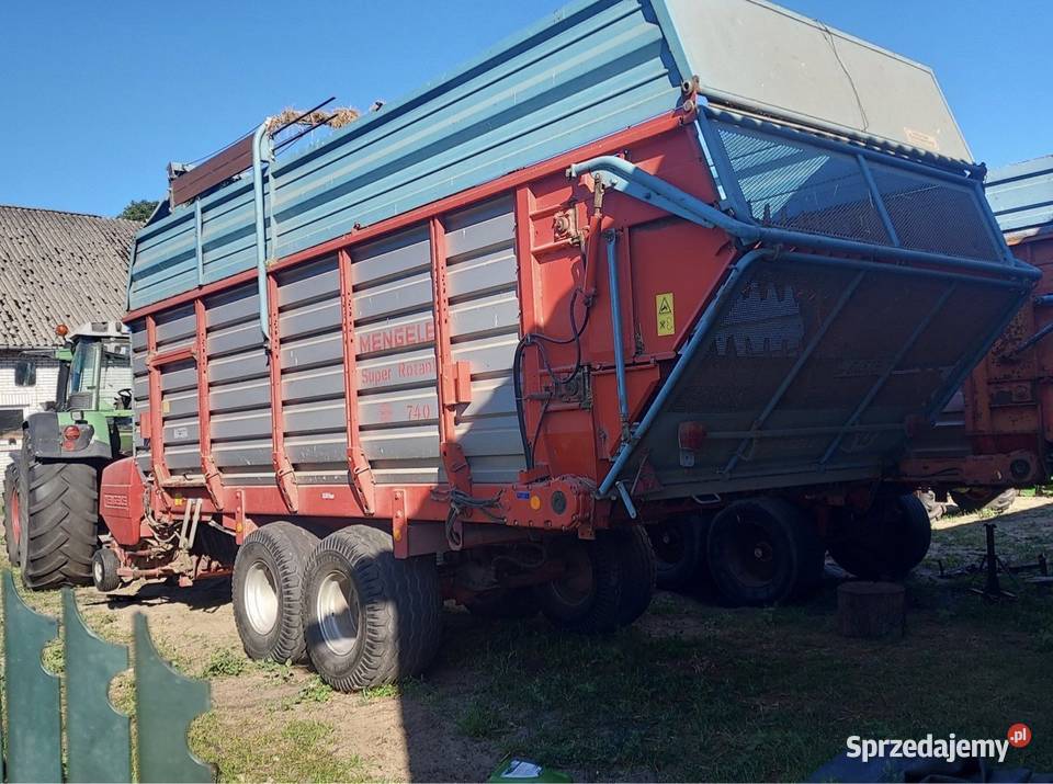 Przyczepa samozbierająca mengele 740 745 rotor Sadowne sprzedam