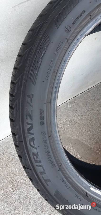215018 opony letnie bridgestone turanza T001 215 Opony