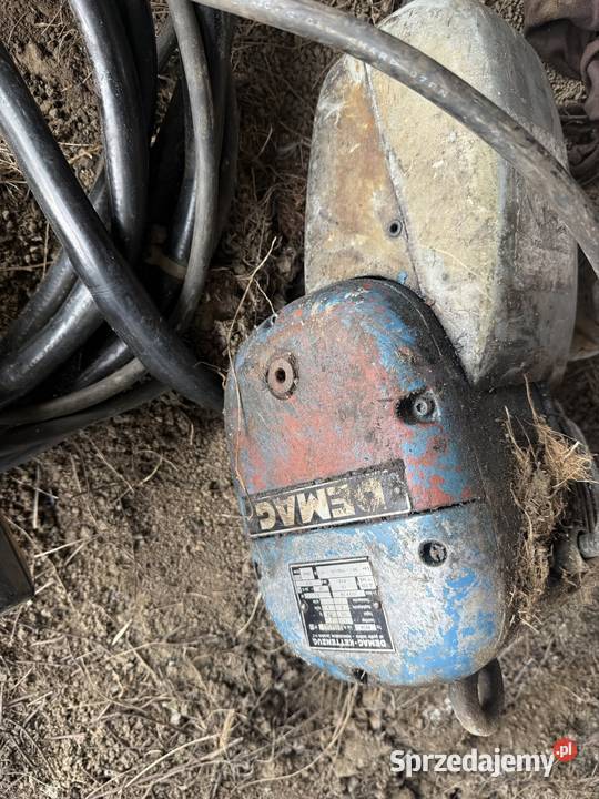 Wyciąg do silników Demag 125 Kłodawa sprzedam