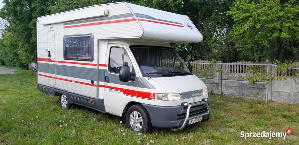 Kamper Ducato 19 TD 2000r gotowy na nowe Kampery Markuszów
