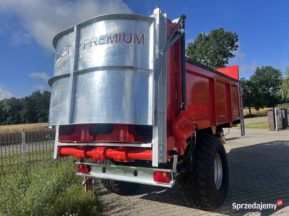 Rozrzutnik obornika jednoosiowy 8 ton Proszówka