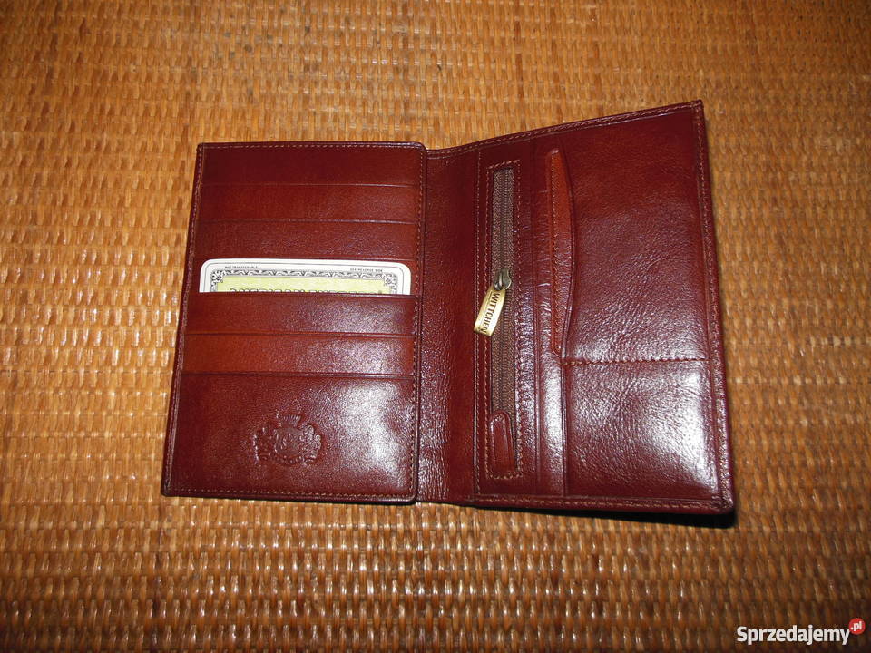 PORTFEL WITCHEN SKÓRZANY NOWY