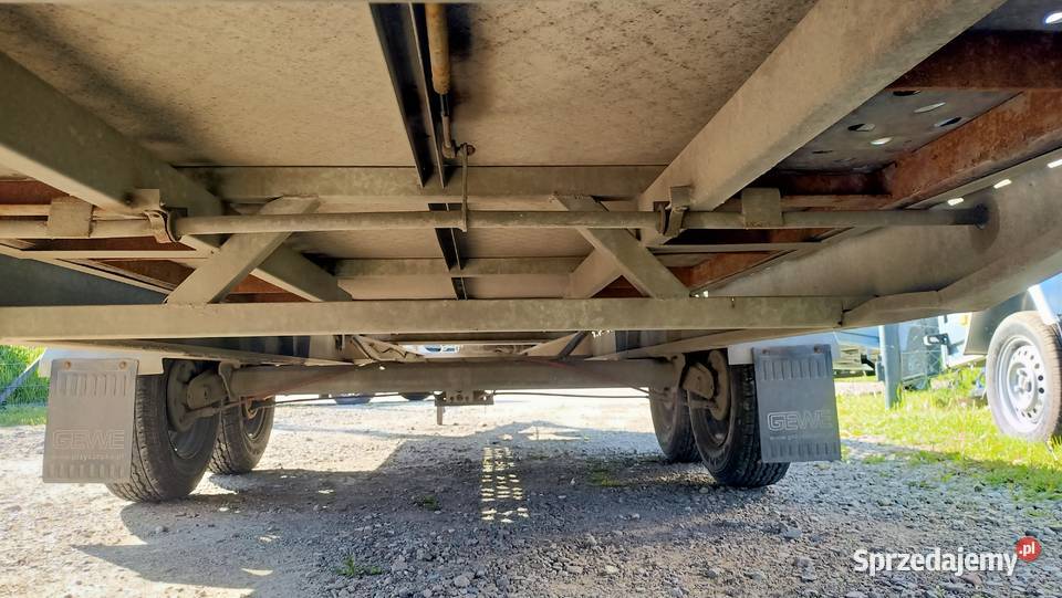 Przyczepa laweta GEWE 51x21 płaska 2700DMC Lawety Zamość