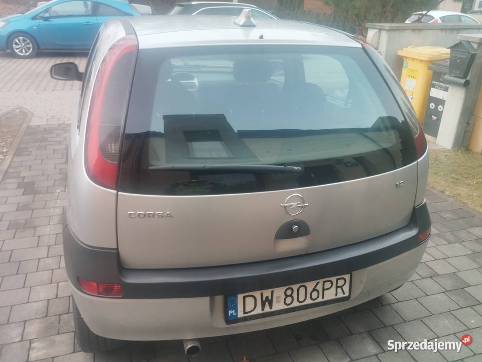 Opel Corsa C dolnośląskie Wrocław sprzedam