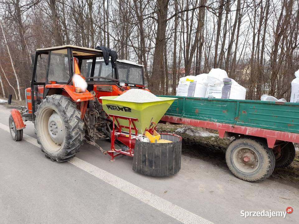 Rozsiewacz nawozów motyl 400l Zamch