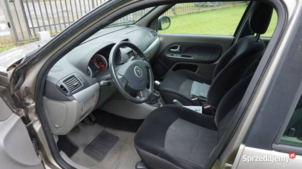 Renault Thalia Polski salon Gwarancja II 2008 63700km lubuskie Zielona Góra