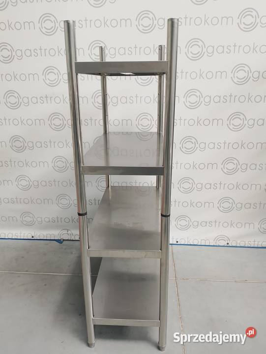 Regał ze stali nierdzewnej 100x49x180