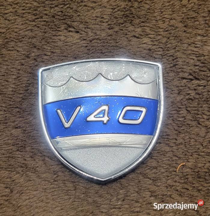 Znaczek emblemat Volvo V40 Nowy