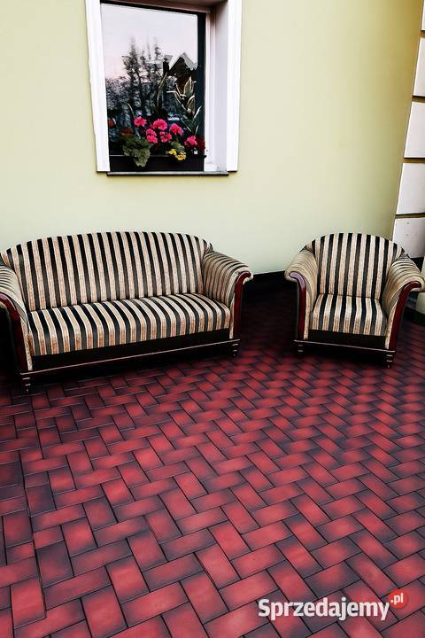 Zestaw wypoczynkowy sofa fotel