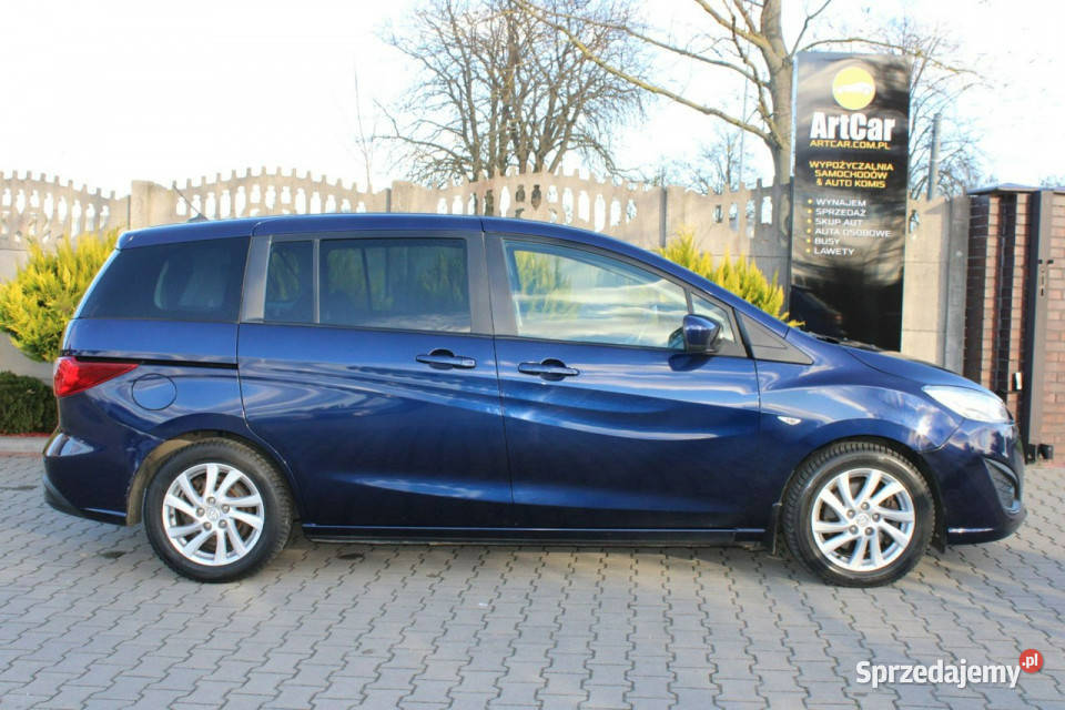 Mazda 5 Mazda 5 II 16D 116 7osobowy 2011 II 2010 podlaskie Zambrów