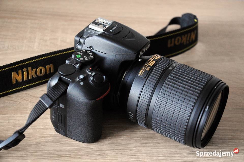 Nikon D5600 z super obiektywem 6 przebiegu śląskie Gliwice