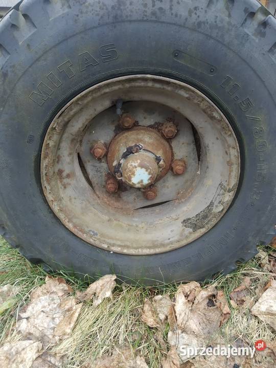 Oś kompletna z kołami Rolnictwo Biała Podlaska