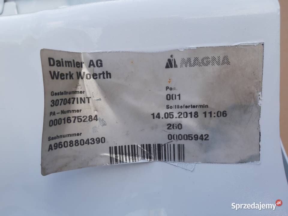 MERCEDES AROCS ANTOS MP4 OKLAR REFLEKTORA LEWY Motoryzacja lubuskie Bieleń