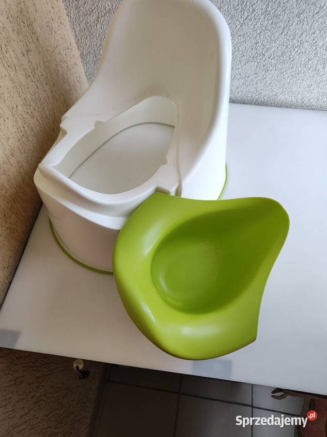 Nocnik IKEA z wyjmowanym wkładem zielonym Pozostałe Olecko sprzedam