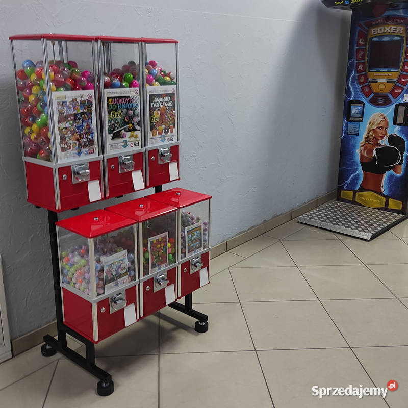 Automat Sprzedający kulki kapsuły piłki Wynajem