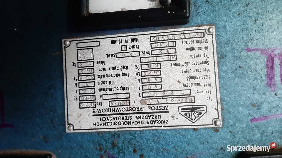 Prostownik do akumulatorów Polski mocny zadbany Prostowniki warsztatowe Korczew