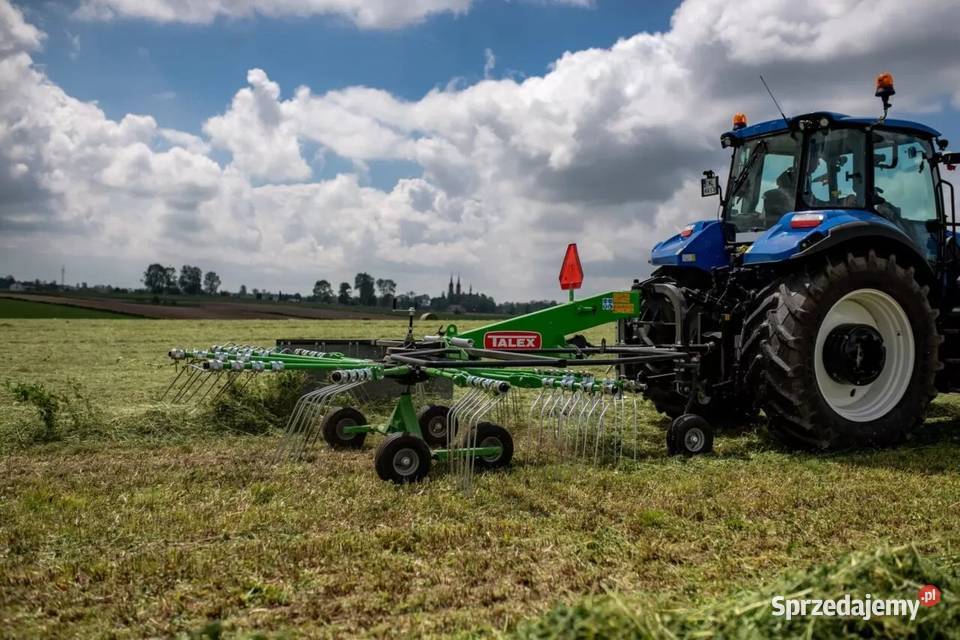 Zgrabiarka Talex 36 m Koło podporowe Dostawa nieuszkodzony
