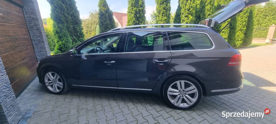 VW Passat B7 skórzana tapicerka Wiśniowa