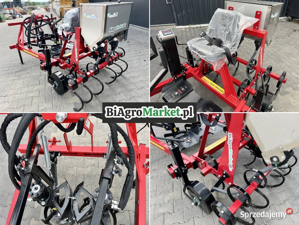 Pielnik hydrauliczny Selmar z dozownikiem motyka Rolnictwo