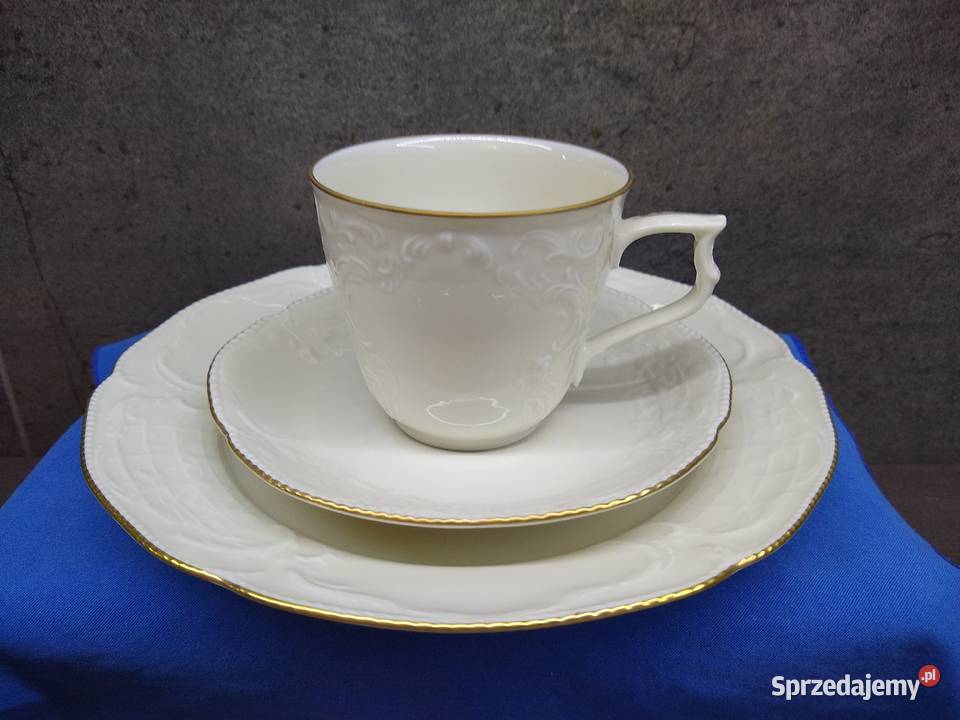 Filiżanka do kawy Rosenthal Sanssouci Gold Porcelana i szkło Kalisz