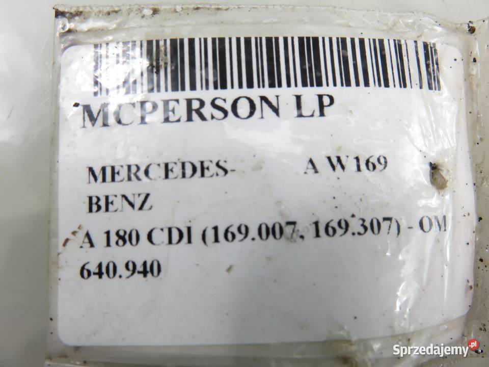 MCPERSON LEWY PRZEDNI MERCEDESW169 20 CDI