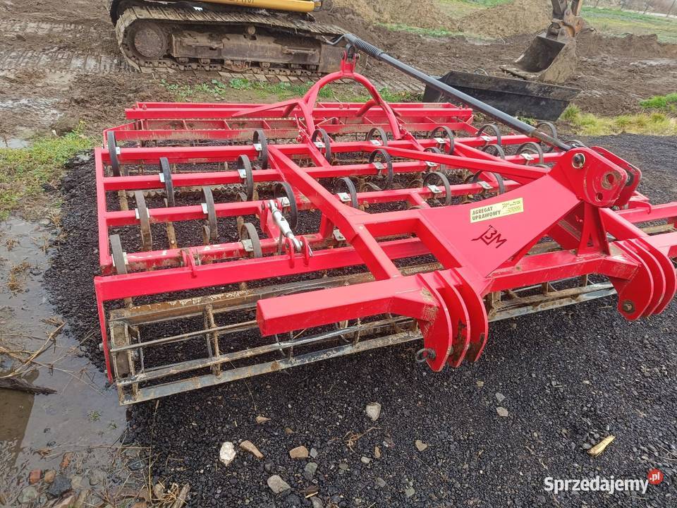Agregat uprawowy 3m nieuszkodzony Rolnictwo podkarpackie Radymno