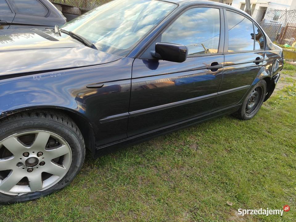 Bmw e46 sedan drzwi tylne lewe orientblau