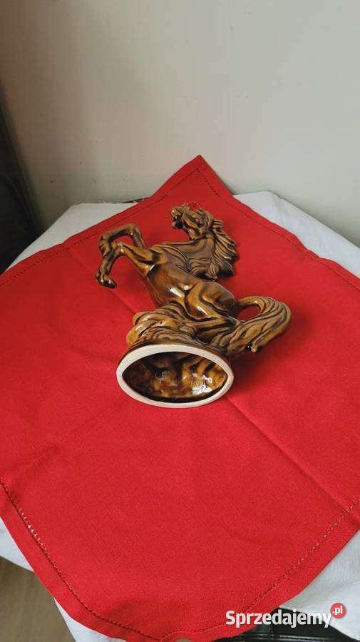 Konie porcelana PRL lubelskie