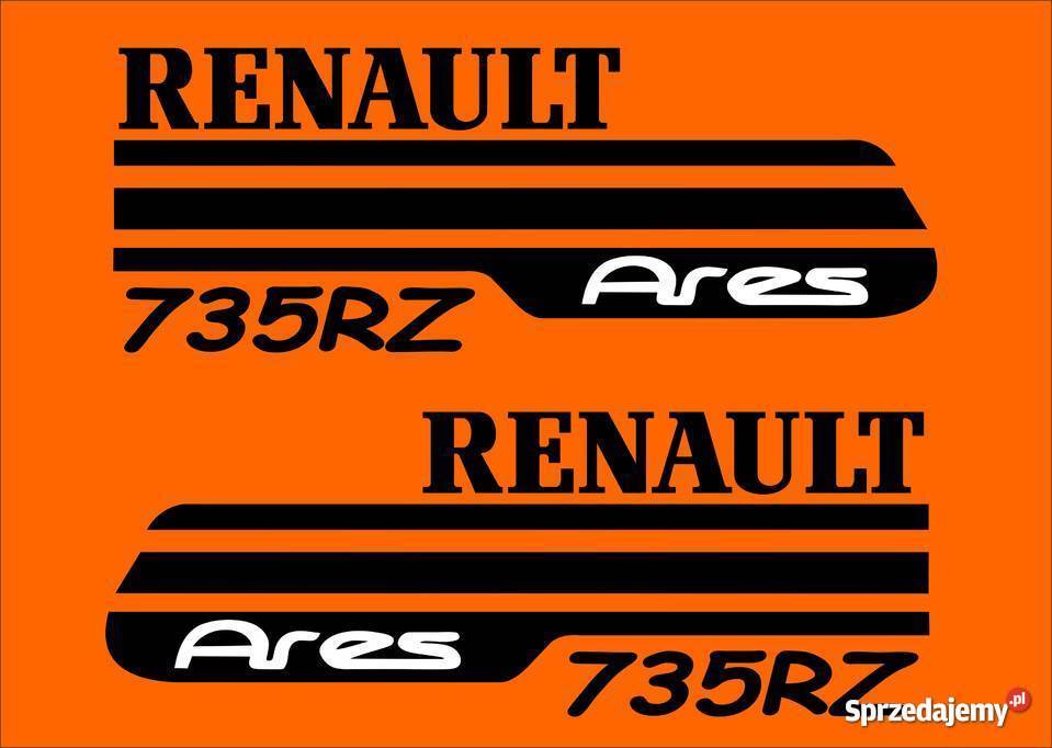 naklejki renault ares 735 rz Jeżewo