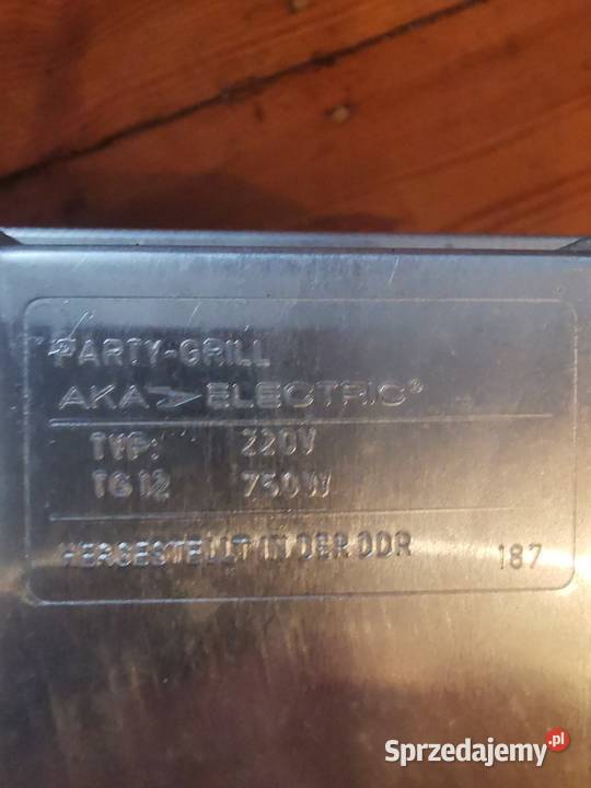 Grill DDR PRL stan na zdjęciach Lębork sprzedam