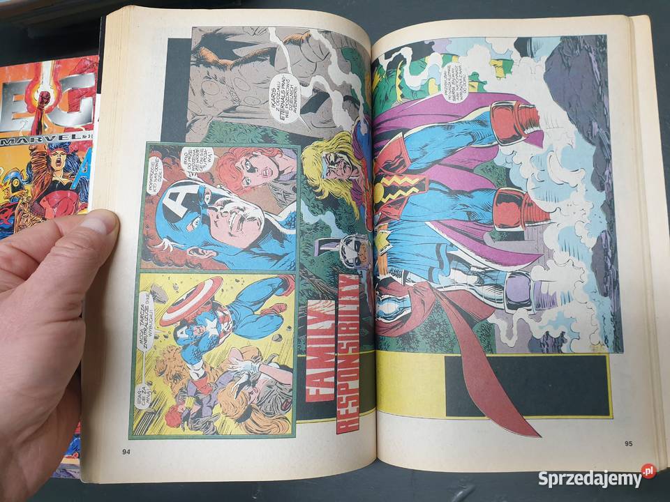 Mega Marvel 2 11 1996 Avengers Ex Post Facto pomorskie Gdynia