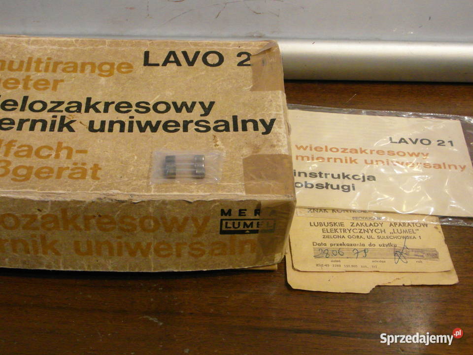 Miernik uniwersalny LAVO 21 Kraków sprzedam