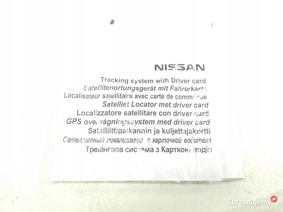 LOKALOZATOR GPS GTR 370Z 350Z JUKE NAVARA ORI sprzedam