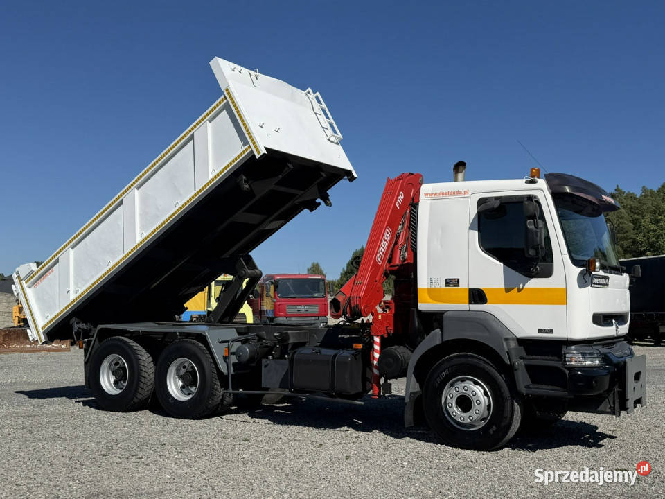 Renault Kerax 26370 6x4 Mocny HDS FASSI F110 Bez Samochody ciężarowe Widełki