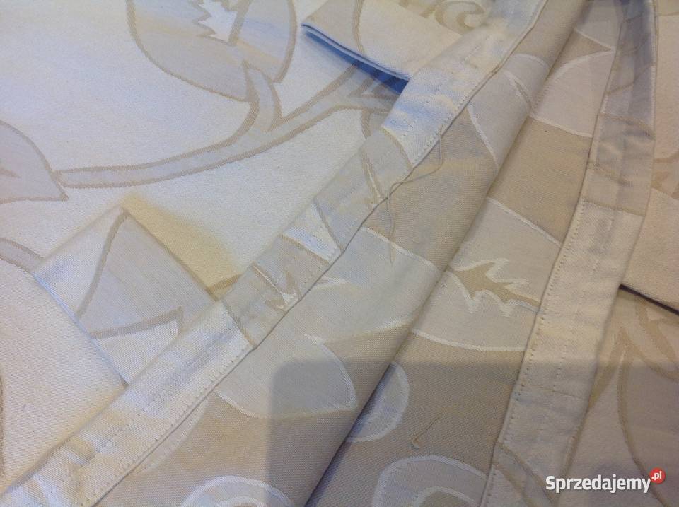 Piękne Grube zaciemniające Zasłony 148x237 Nowa Sól