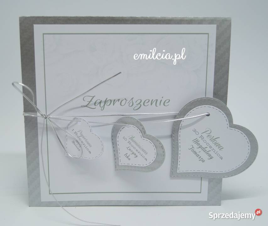 Zaproszenia Ślub Wesele Wedding Wykonane na lubuskie Zielona Góra