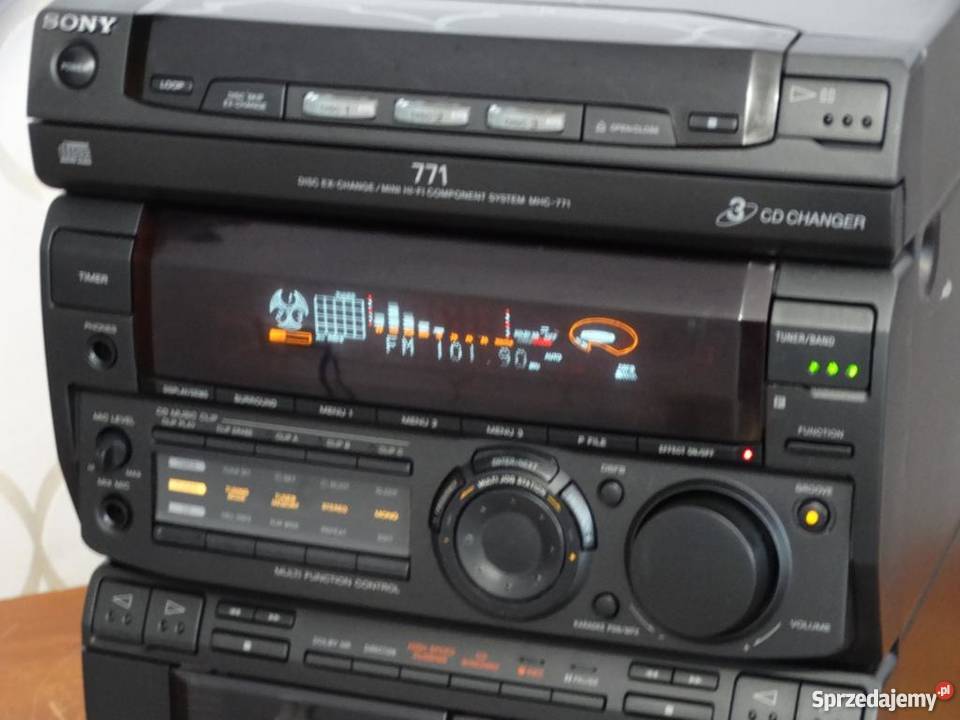 Wieża Sony HCDH771 mocna i sprawna WYSYŁKA Jasło